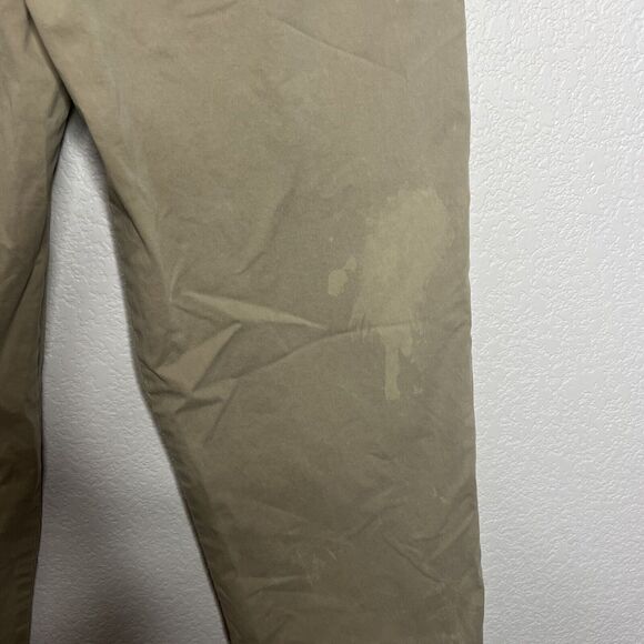 Mother Size 27 yoyo ruffle greaser paper bag highrise straight khakis pants w24 - Picture 9 of 13